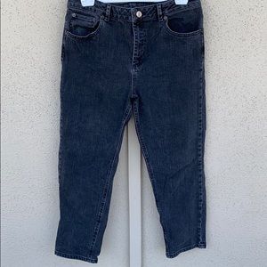 Distressed High Waisted ASOS Mom Jeans